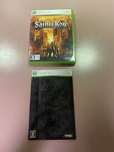 Xbox360★セインツロウ★used☆Saints Row☆import Japan