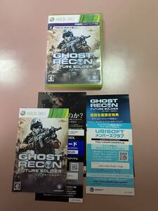 後方互換対応済 Xbox360★ゴーストリコンフューチャーソルジャー★used☆Ghost Recon future soldier☆import Japan JP