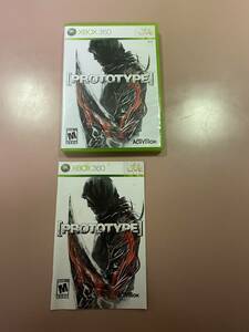 国内本体起動確認済 Xbox360★プロトタイプ★used☆proto type☆