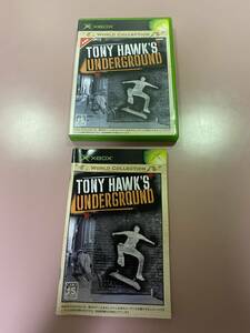 Xbox★トニーホークス アンダーグラウンド★used☆Tony Hawk's Underground☆import Japan JP