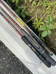 Daiwa ダイワ shimano シマノ 釣竿 3点 セット ちね150 ATACKER 56UL 釣具 フィッシング 希少 レア まとめ売り