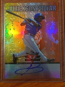 Leaf Valiant 2011 JARICKSON PROFAR Auto 23/25 直書き直筆サイン Prospect