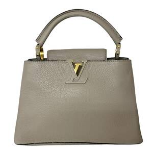 1円〜美品 LOUIS VUITTON ルイヴィトン　カプシーヌBB　トリヨン　ベージュ　ハンドバック　AH3114　M94634