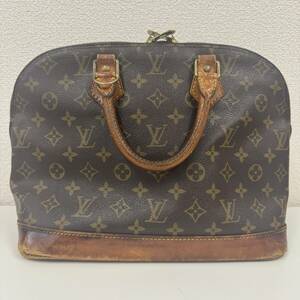 1円〜 美品 LOUIS VUITTON ルイヴィトン モノグラム アルマ トート 　ハンド 　バッグ 　手提げ 　ドーム型 　レディース