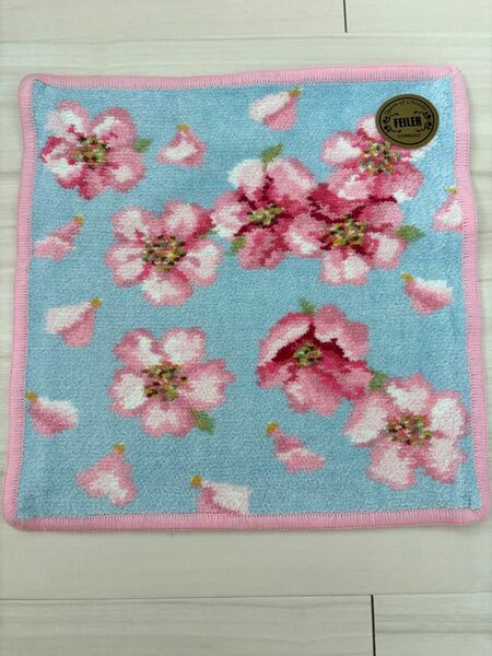 【新品】 桜シリーズフェイラーのタオルハンカチ　お花　桜