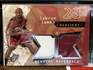 UPPERDECK 04-05 SPx Lebron James ジャージカード　ショートプリント