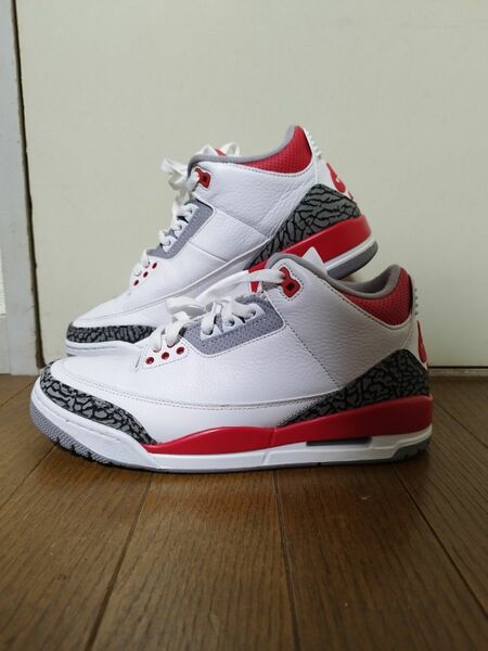 NIKE AIR JORDAN 3 RETRO "FIRE RED" ナイキ エア ジョーダン 3 レトロ バッシュ AJ3