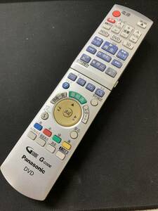 【GF-2-71】Panasonic パナソニック テレビ ＴＶ DVDレコーダー用 リモコン N2QAYB000348 対応 DMR-XP15 DMR-XP200-K 蓋無し 