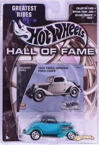 Hot Wheels GREATEST RIDES 1934 THREE-WINDOW FORD COUPE