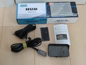 HUD M7 スピードメーター ヘッドアップディスプレイ OBD2・GPS対応