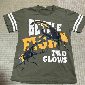 男の子　半袖Tシャツ　140 昆虫