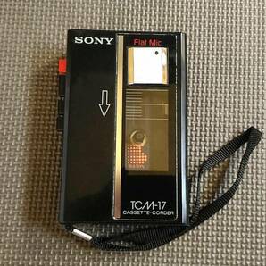 SONY カセットテープ レコーダー TCM-17 ジャンク 送込み即決