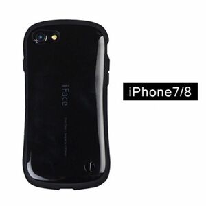 黒 箱付き　iPhone7/8、SE2/SE3対応 新品 iFace アイフェイス ケース