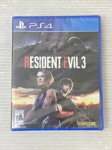 [ North America version ] PS4 soft Resident Evil 3 [PlayStation 4] unopened goods syps4075630