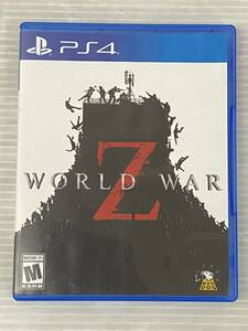 【北米版】 PS4ソフト World War Z [PlayStation 4] 中古品 syps4075650