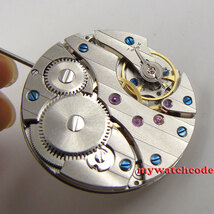 パーニス時計のムーブメント 17 宝石機械式アジア 6497 手巻きムーブメントフィットメンズ腕時計腕時計男性 m12_画像3