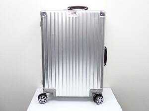 1000 jpy ~* suitcase aluminium frame Carry case silver TSA lock installing dial lock type 4 wheel Carry /26818