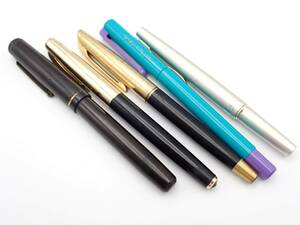 まとめ☆PILOT パイロット PLATINUM 14K プラチナ 14K SAILOR セーラー 21K 他万年筆 5本セット 筆記用具/79813-8