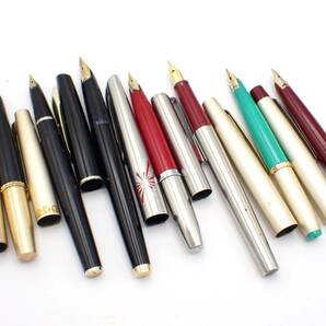 まとめ☆1円～☆TEIKIN テイキン PILOT パイロット 14K SAILOR セーラー 14K 他万年筆 7本セット 筆記用具/79812-10の画像2