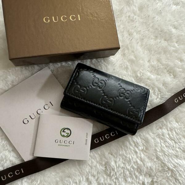 【美品】 189 GUCCI グッチ キーケース