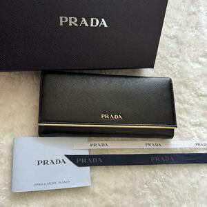 【極上美品】 178 PRADA プラダ 2つ折り長財布