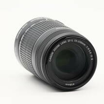 新品級 | Canon キヤノン 望遠ズームレンズ EF-S55-250mm F4-5.6 IS II APS-C対応 #3434_画像8