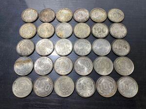 [30 sheets ]100 jpy sphere Tokyo Olympic .. coin old coin commemorative coin 100 jpy 