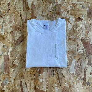 CHAMPION T1011 POCKET TEE M WHITE MADE IN USA チャンピオン　アメリカ製