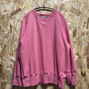 LEVI'S VINTAGE CLOTHING -BAY MEADOWS- SWEAT SHIRT -PINK- L リーバイスヴィンテージクロージング