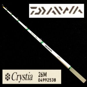 Pr25 美品 DAIWA Crystia 26M 先調子 ワカサギ穂先 釣り具 ダイワ クリスティア 釣り竿 アウトドア フィッシング 1000~