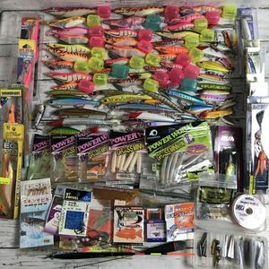 10P143 lure wa-m device large amount summarize set gross weight approximately 4.5kg fishing line . bus fishing sea fishing lure for squid outdoor fishing 1000~