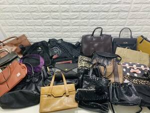 24★婦人 レディース lady's かばん 鞄 ハンドバック トートバック ショルダー クラッチバッグ 等 バック 大量まとめ売りセット