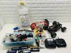 212*1 jpy ~* hobby radio-controller engine Futaba Kyosho chassis body parts parts Propo set operation not yet verification therefore Junk present condition goods 