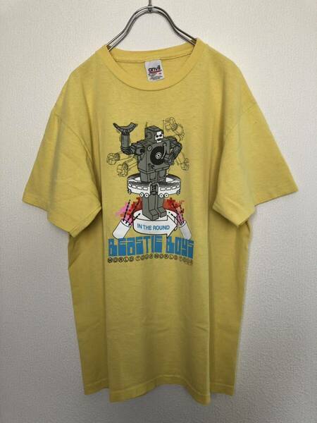 希少 90s BEASTIE BOYS ツアーTシャツ IN THE ROUND 1998年 anvil アンビル ビンテージ 