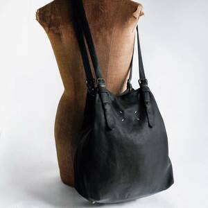  первый период Martin Martin Margiela Margiela кожаная сумка сумка на плечо a- kai vu черный ручная сумочка сумка a-ti The naru3way