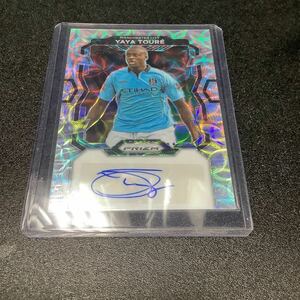 2023-24 Panini Prizm EPL Choice Yaya Toure ヤヤ・トゥーレ AUTO 直筆サイン マンチェスター・シティ