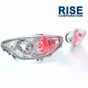 ホンダ フォルツァX/Z MF08 クリア ユーロテール ユニット LED ライト ポジション ブレーキ ランプ メッキ ビッグスクーター 外装 部品