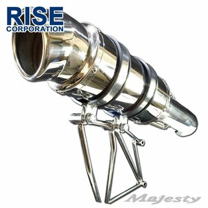  Majesty 250/C SG03J very thick kachi up stainless steel muffler 