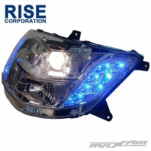 マグザム SG17J SG21J ブルー LED ポジション付 ヘッドライト