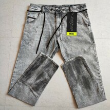 美品 Ｗ３０ DIESEL ディーゼル JOGG JEANS ジョグ ジーンズ KROOLEY-X-SP-NE 0091H 送料込_画像4