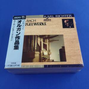 3SC4 未開封 CD カール・リヒター J.S.バッハ オルガン作品集 全26曲