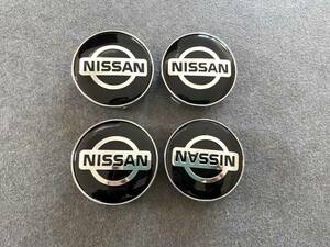 日産 NISSAN ホイールキャップ ホイール ハブキャップ センター キャップ保護 防塵 4個セット 外径60mm T135番