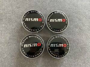 日産 nismo ホイールキャップ ホイール ハブキャップ センター キャップ保護 防塵 4個セット 外径60mm T134番