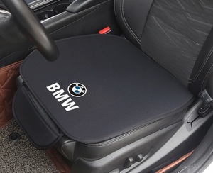 BMW 車用 シートカバー シートクッション カーシートカバー 座布団滑り止め 前座席用2枚 座面クッション ポリエステルの表面