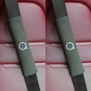  Volvo VOLVO seat belt pad seat belt cover 2 point set suede seat belt cushion shoulder pad green 