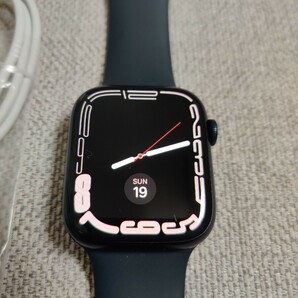 Apple Watch Series7 45mm GPS+Cellularモデル MKJP3J/A A2478 ミッドナイト スマートウォッチ