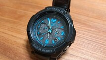 CASIO G-SHOCK★GW-3000BD★ スカイコクピット 電波ソーラー　ブルー Gショック_画像1