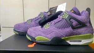 Nike WMNS Air Jordan 4 Canyon Purple AQ9129-500 US9 26cm【送料無料】