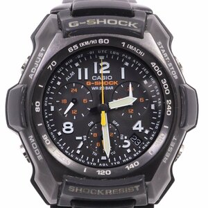 カシオ G-SHOCK ワールドタイム アナログ 海外モデル クォーツ メンズ 腕時計 ブラック 純正メタルバンド G-1100BD-1ADR【いおき質店】