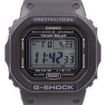 カシオ G-SHOCK スクエア ソーラー電波 マルチバンド6 スクリューバック メンズ 腕時計 GW-5000-1JF【いおき質店】_画像1